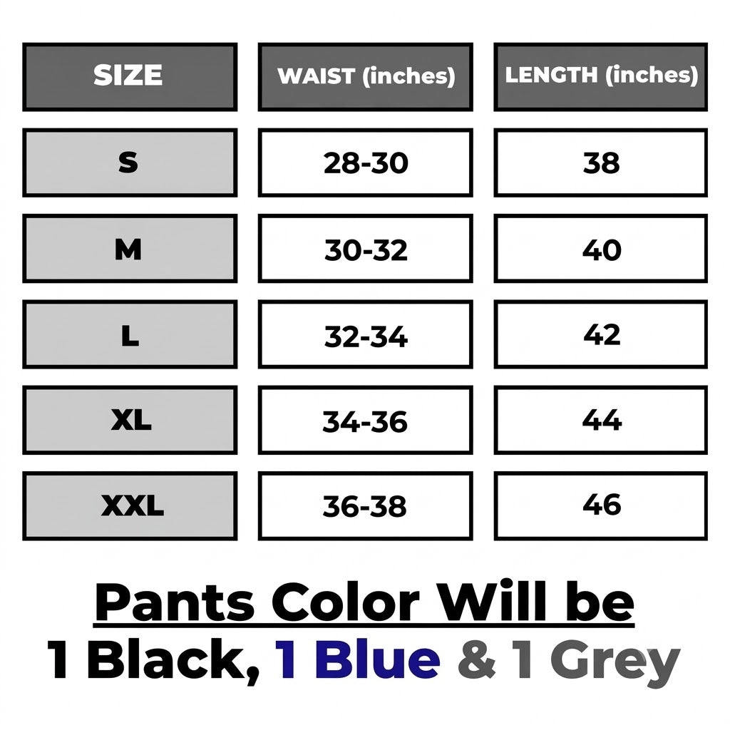 Men’s Lycra Solid Track Pants Combo (Pack of 3)